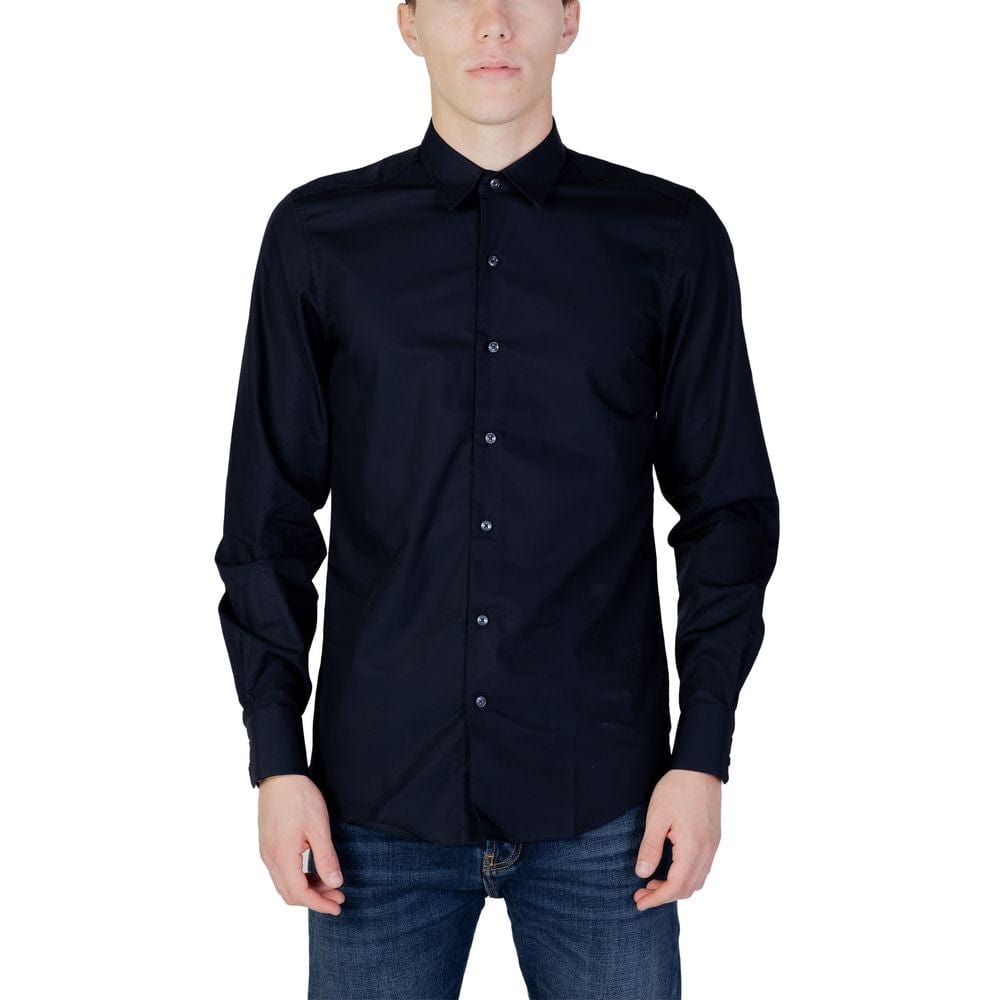 Antony Morato Antony Morato Blue Cotton Shirt
