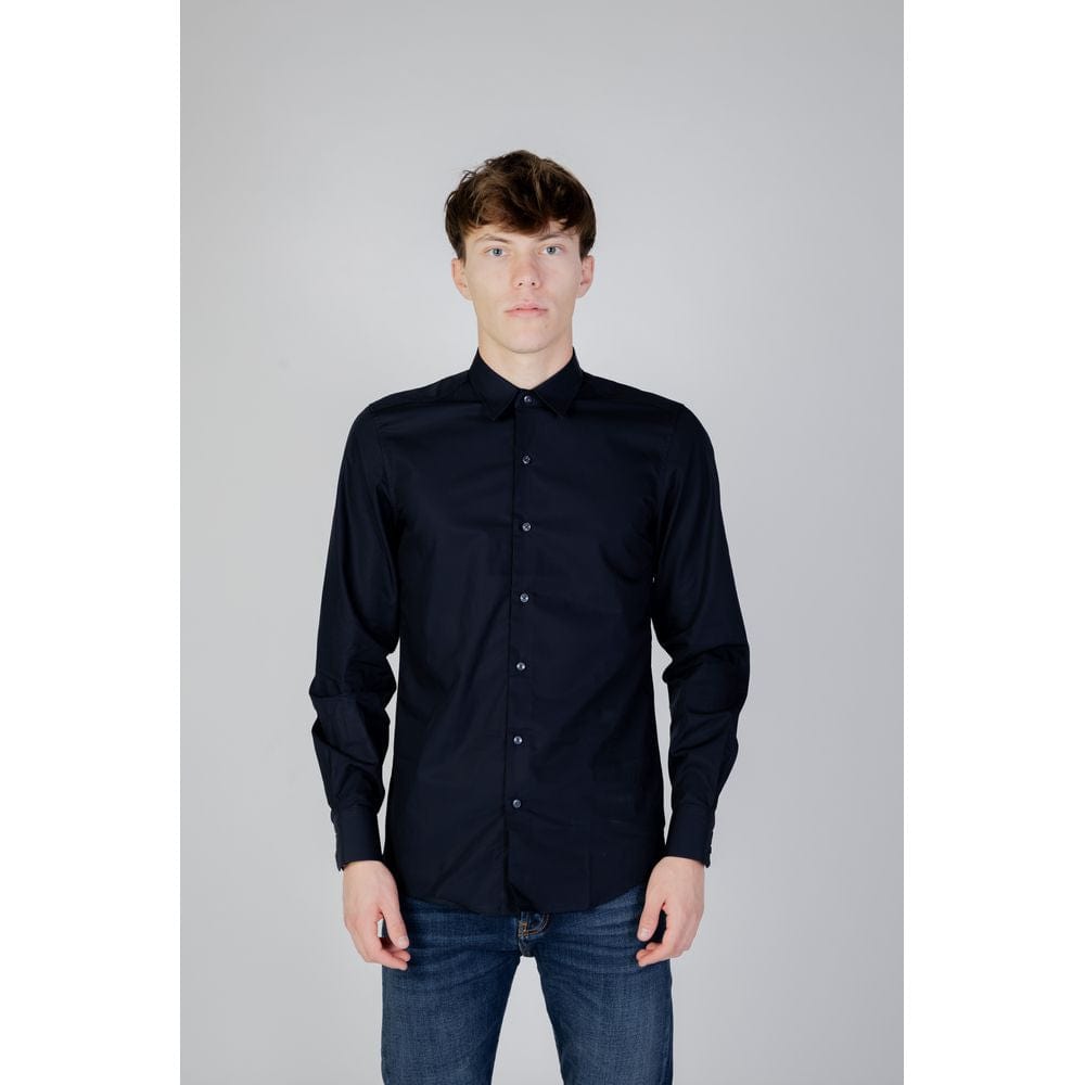 Antony Morato Antony Morato Blue Cotton Shirt