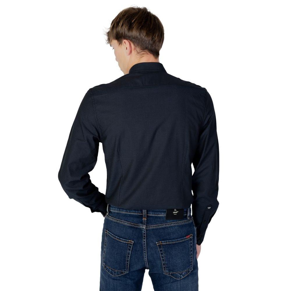 Antony Morato Casual Shirts IT54 | XXL Antony Morato Blue Cotton Shirt