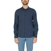 Antony Morato Casual Shirts Antony Morato Blue Viscose Shirt