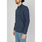 Antony Morato Casual Shirts Antony Morato Blue Viscose Shirt