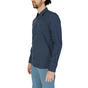 Antony Morato Casual Shirts Antony Morato Blue Viscose Shirt