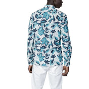Antony Morato Casual Shirts IT54 | XXL Antony Morato Blue Viscose Shirt