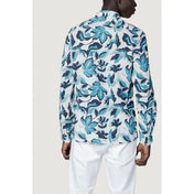 Antony Morato Casual Shirts IT54 | XXL Antony Morato Blue Viscose Shirt