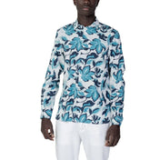 Antony Morato Casual Shirts IT54 | XXL Antony Morato Blue Viscose Shirt