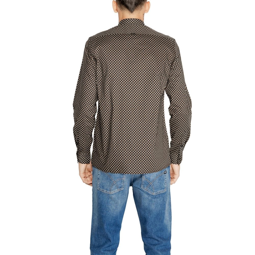 Antony Morato Antony Morato Brown Cotton Shirt