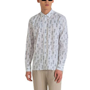 Antony Morato Shirts Antony Morato White Viscose Shirt