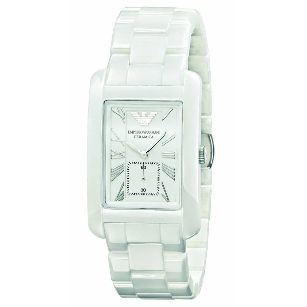 Armani Watches Armani White Ceramics Watch