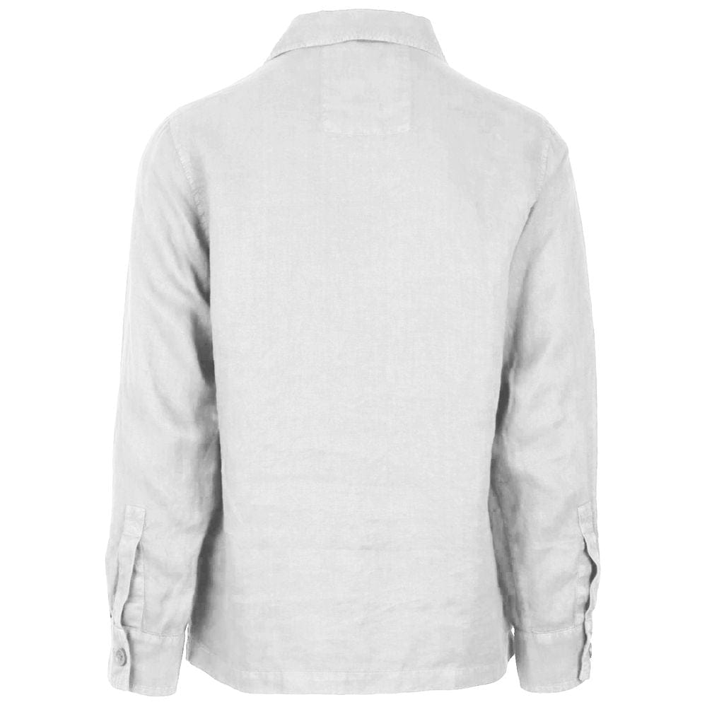 AT.P.CO Linen Shirts AT.P.CO White Linen Shirt