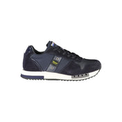 Blauer Sneakers EU45/US12 Blauer Contrast Lace-Up Sports Sneakers in Blue