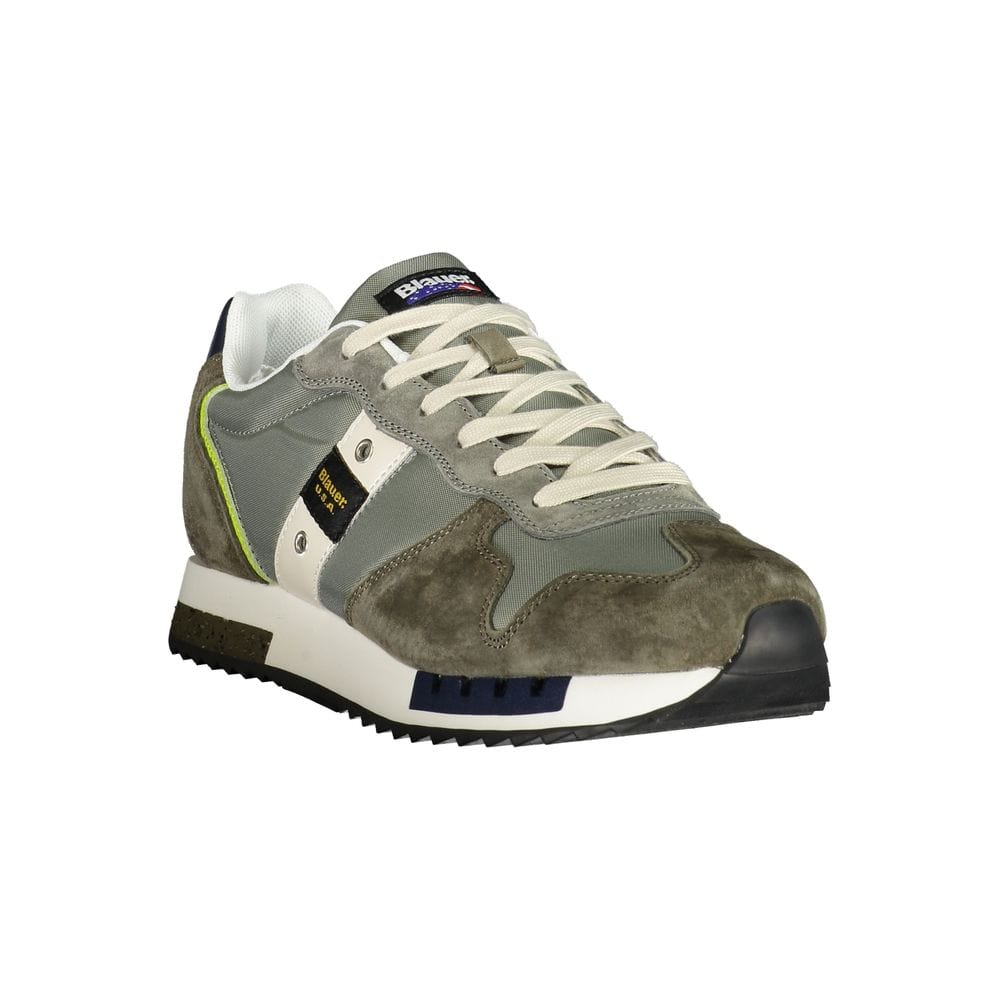 Blauer Sneakers Blauer Green Polyester Mens Sneaker