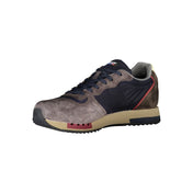 Blauer Sneakers Blauer Sleek Blue Designer Sneakers with Contrast Accents
