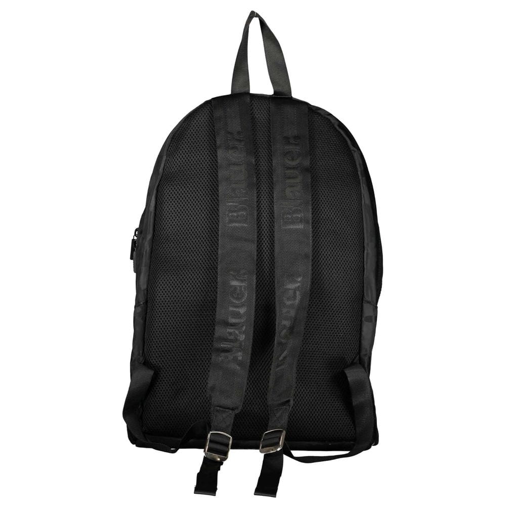Blauer Premium Polos Blauer Sleek Urban Black Backpack with Laptop Sleeve