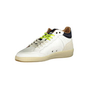 Blauer Sneakers Blauer White Leather Men Sneaker