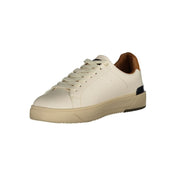 Blauer Sneakers Blauer White Leather Men Sneaker
