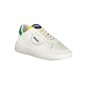 Blauer Sneakers Blauer White Leather Men Sneaker