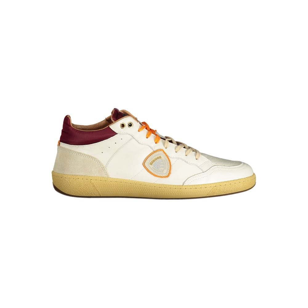 Blauer Sneakers EU46 Blauer White Leather Men Sneaker