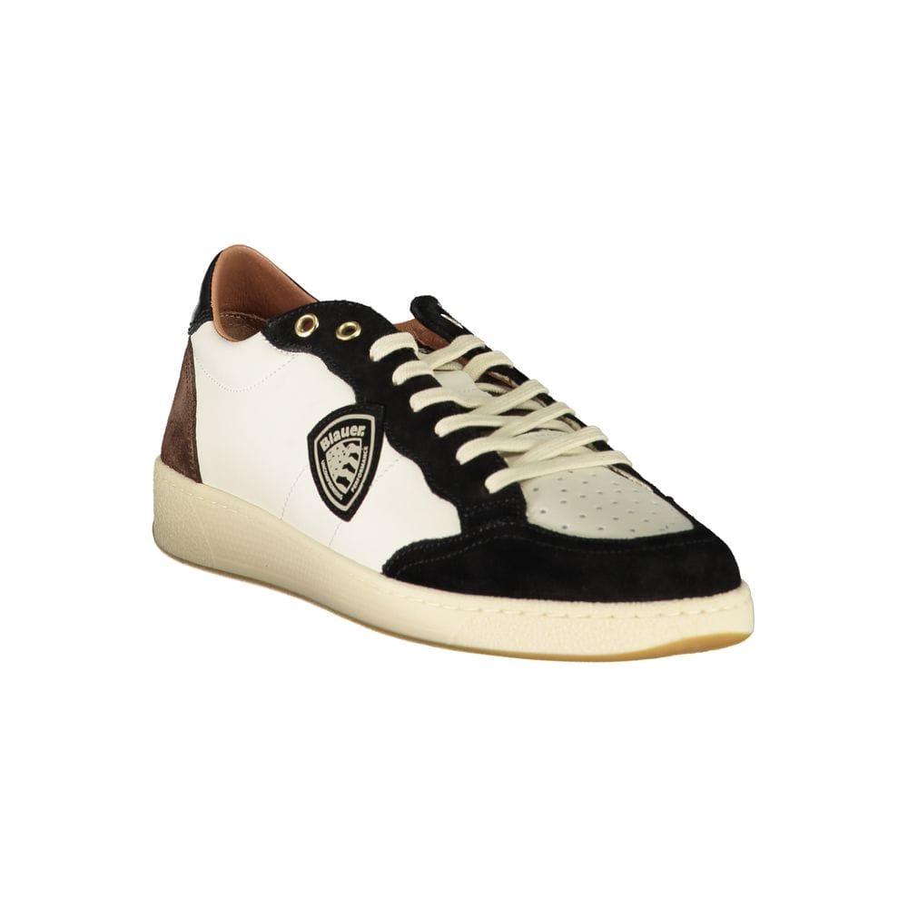 Blauer Sneakers Blauer White Polyester Sneaker