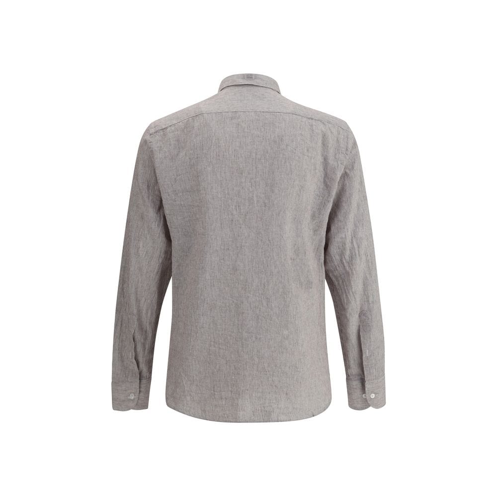 Brooksfield Linen Shirts Brooksfield Cotton and linen Shirt