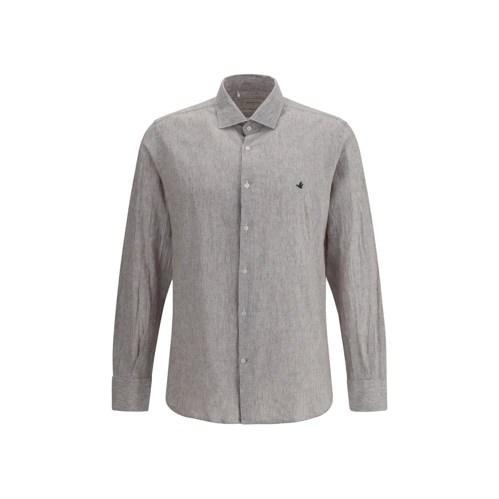 Brooksfield Linen Shirts Brooksfield Cotton and linen Shirt