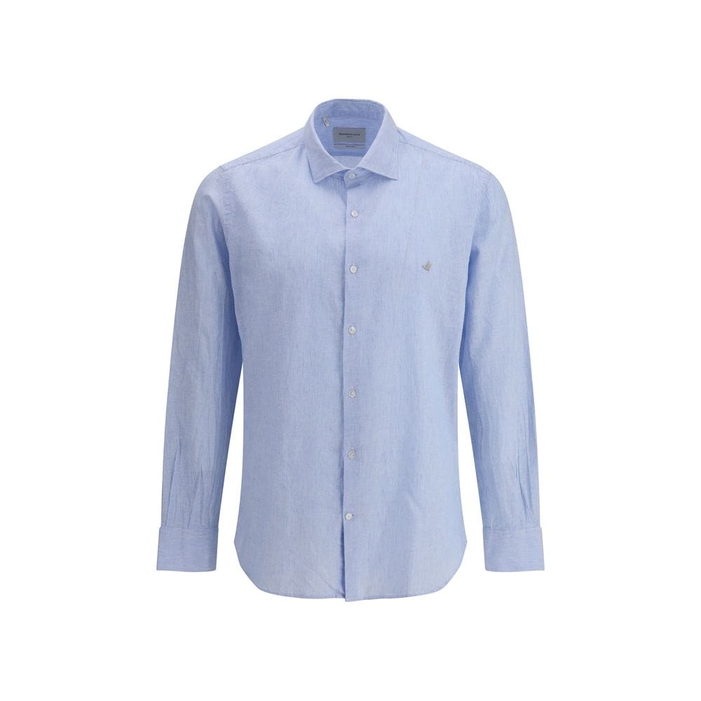Brooksfield Linen Shirts Brooksfield Cotton and linen Shirt