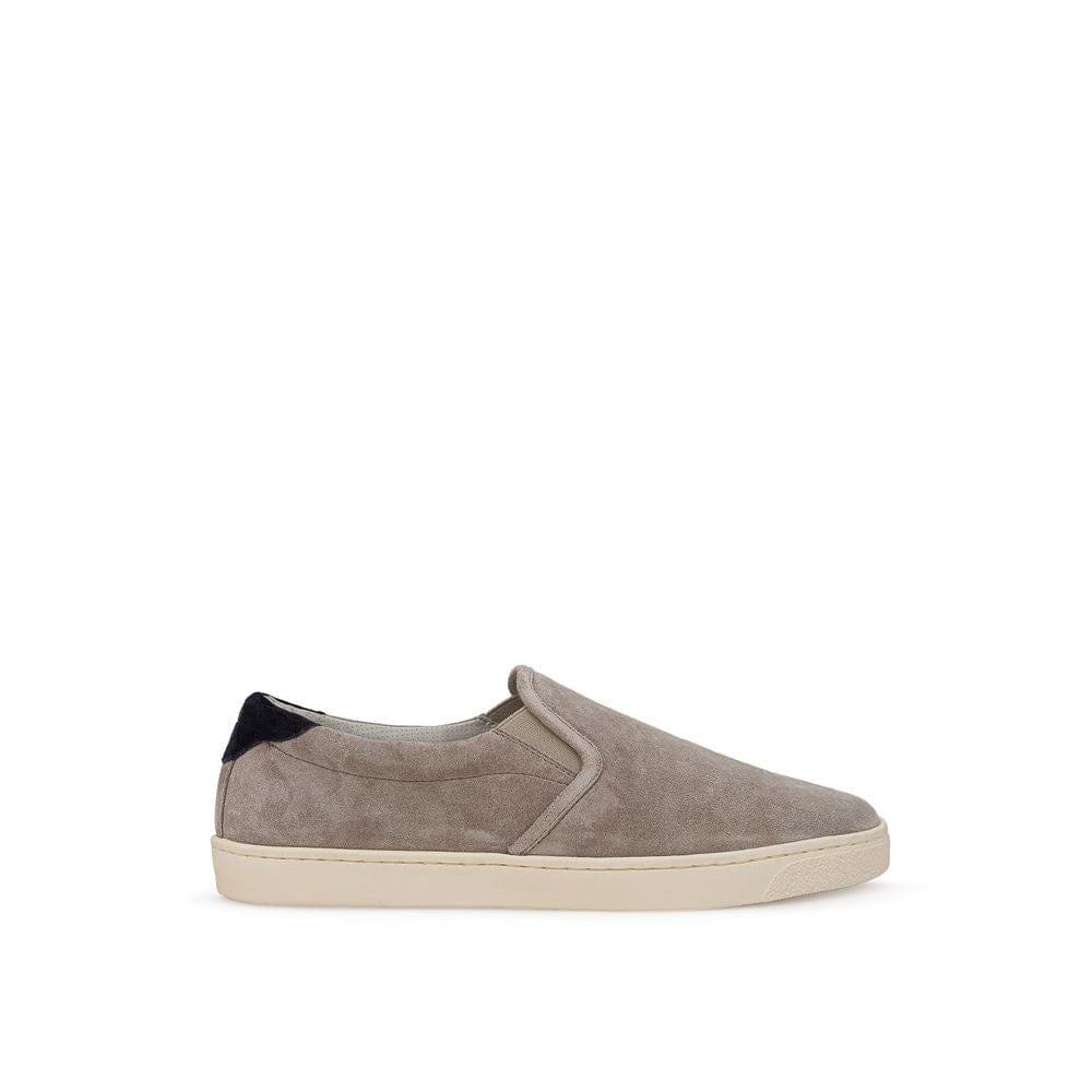 Brunello Cucinelli Sneakers 44 Brunello Cucinelli Gray Leather Sneaker