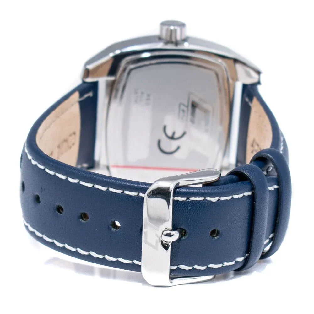 Chronotech Sunglasses Chronotech Blue Leather Watch