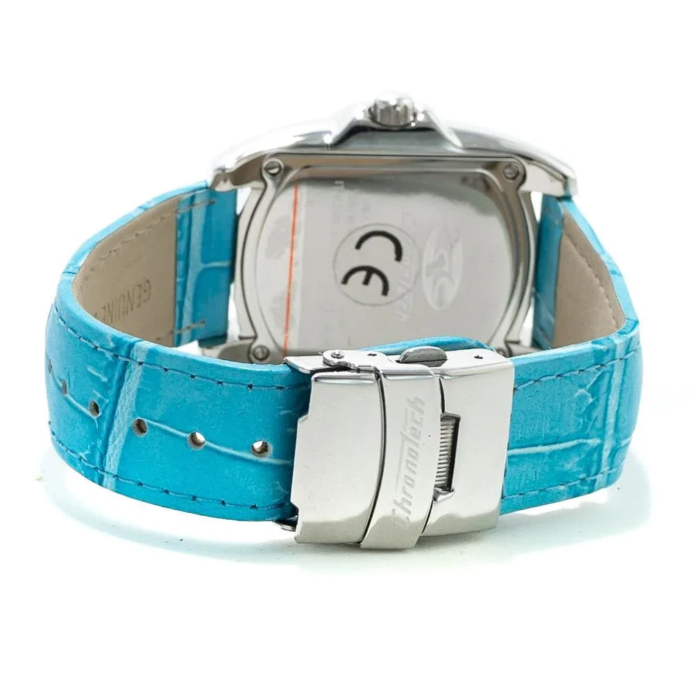 Chronotech Watches Chronotech Blue Leather Watch