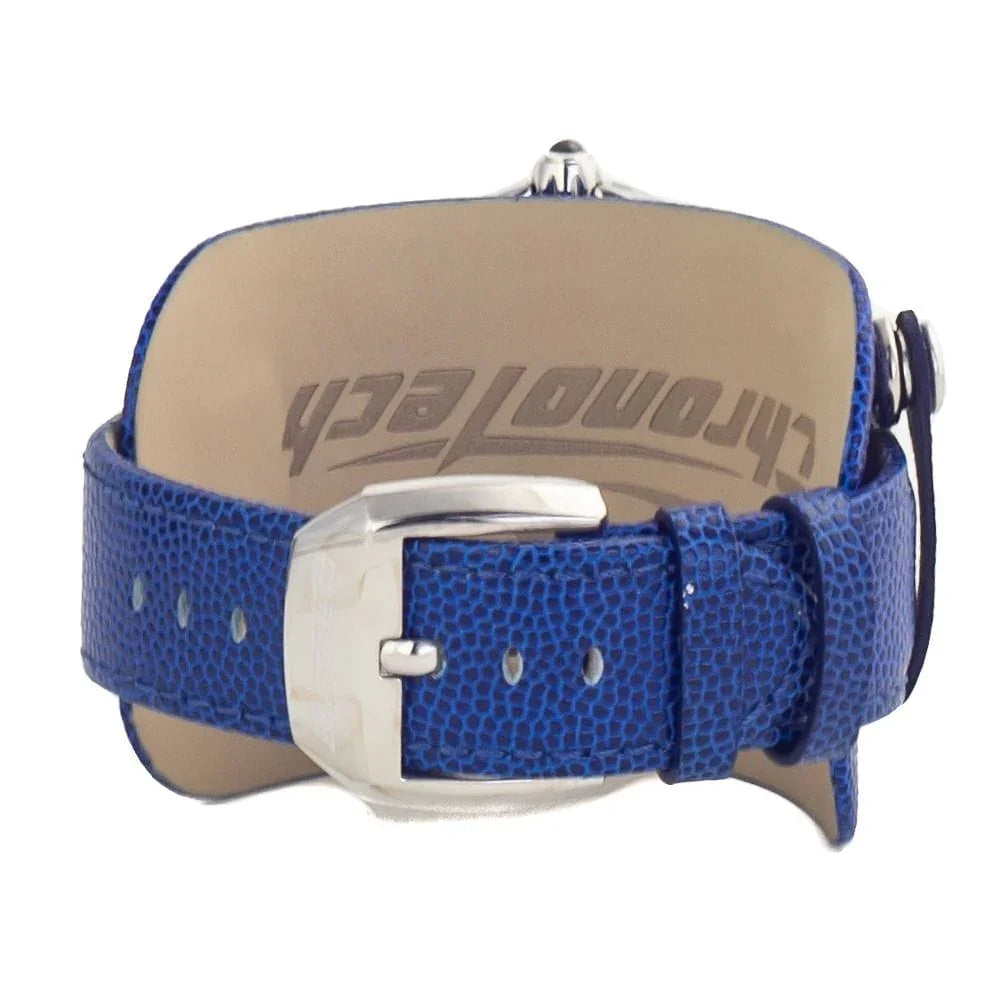 Chronotech Watches Chronotech Blue Leather Watch