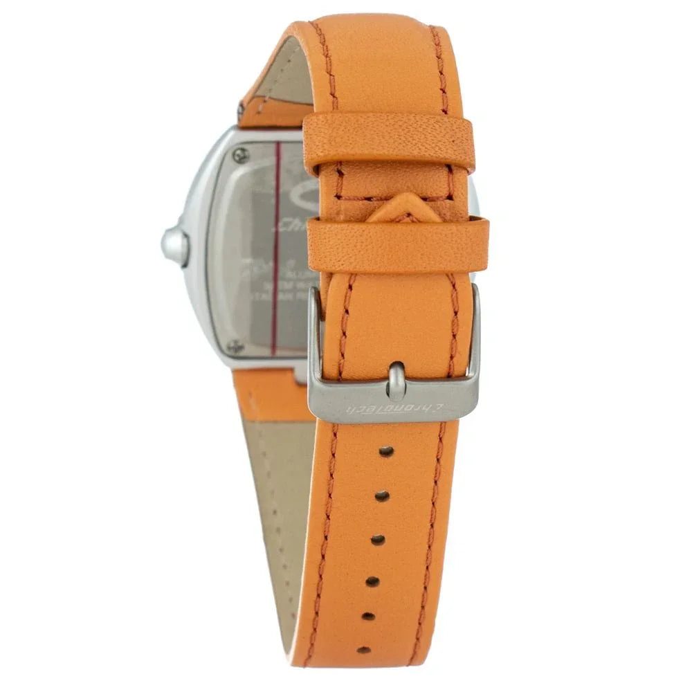 Chronotech Watches Chronotech Orange Leather Watch