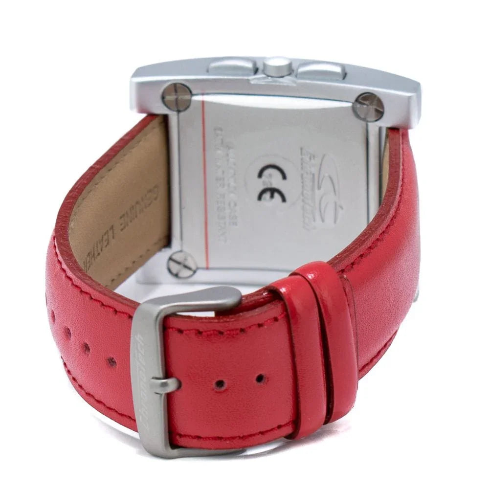 Chronotech Watches Chronotech Red Leather Watch