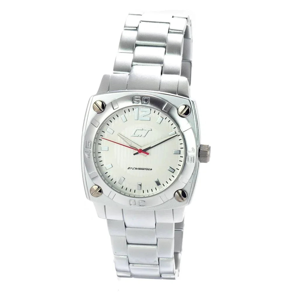 Chronotech Watches Chronotech Silver Aluminum Watch