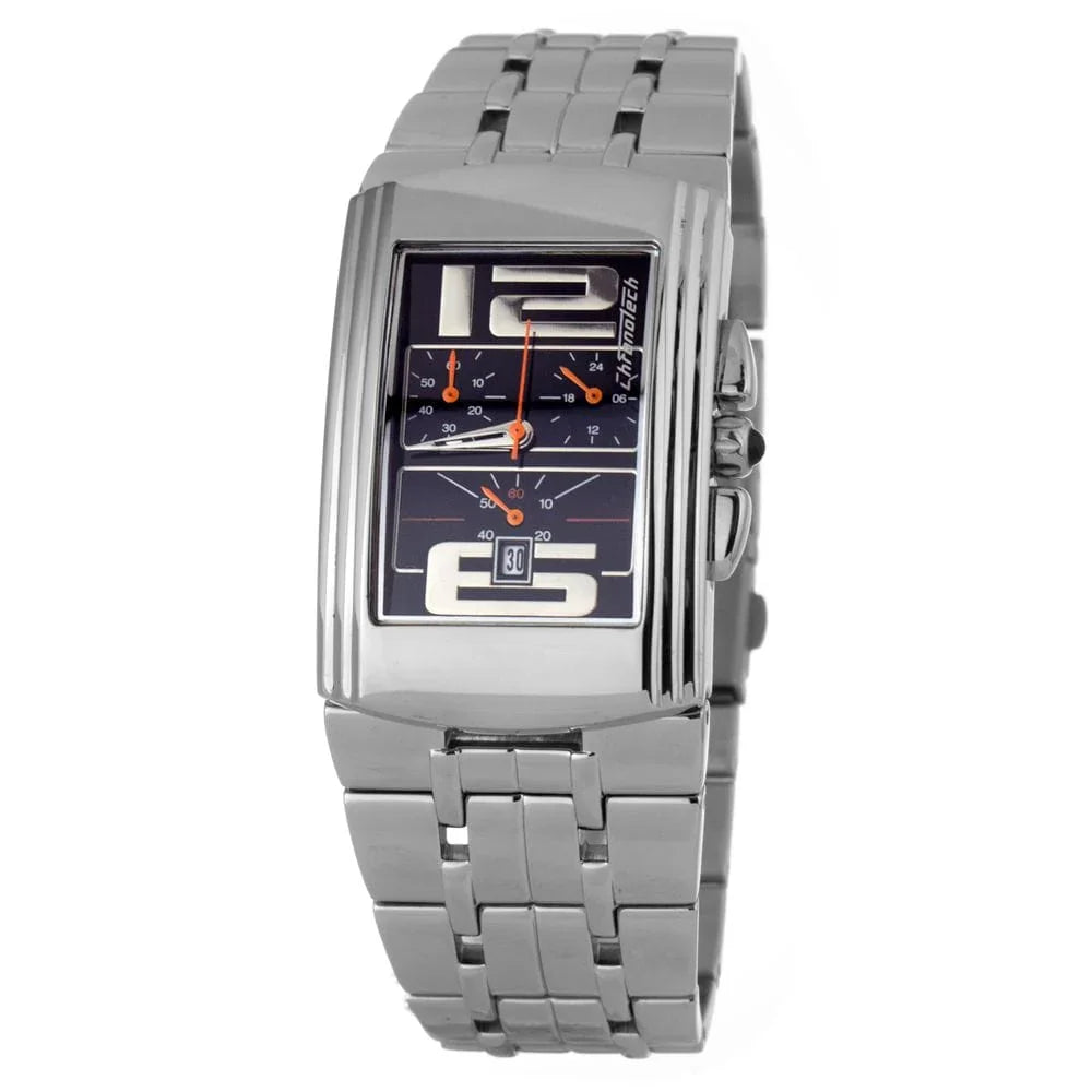 Chronotech Watches Chronotech Silver Stainless Steel Watch