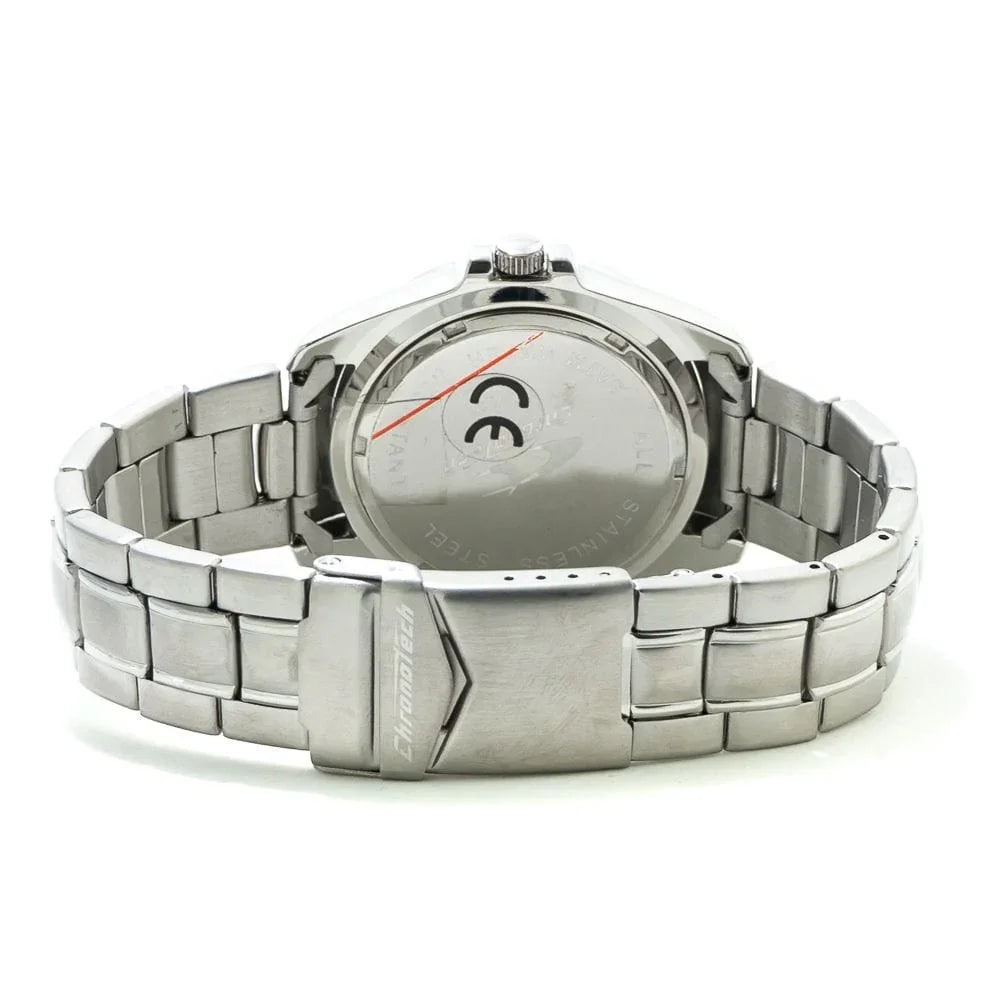Chronotech Watches Chronotech Silver Stainless Steel Watch