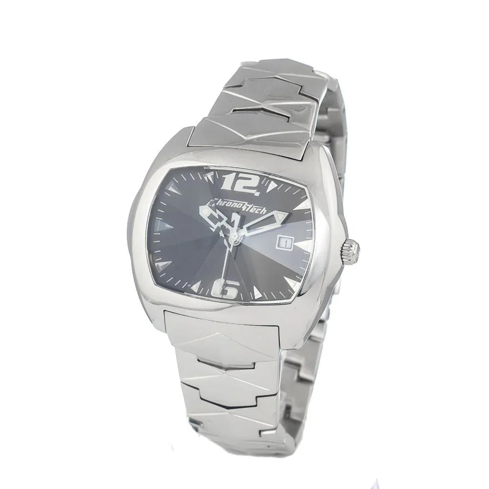 Chronotech Watches Chronotech Silver Steel Watch