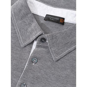 Corneliani Polos IT50 | L Corneliani Gray Cotton Polo Shirt