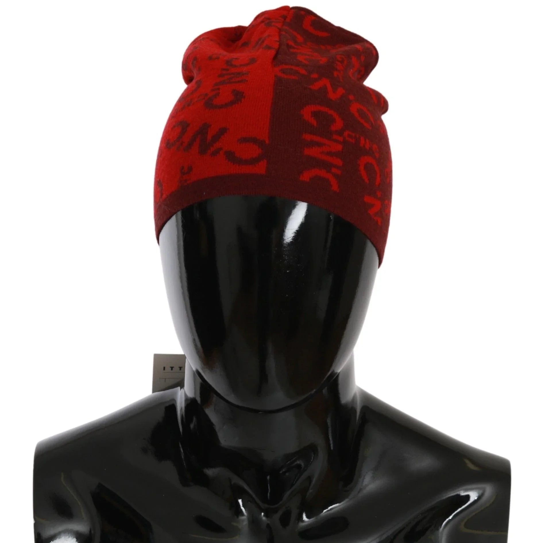 Costume National Beanies Costume National Chic Red Beanie Wool Blend