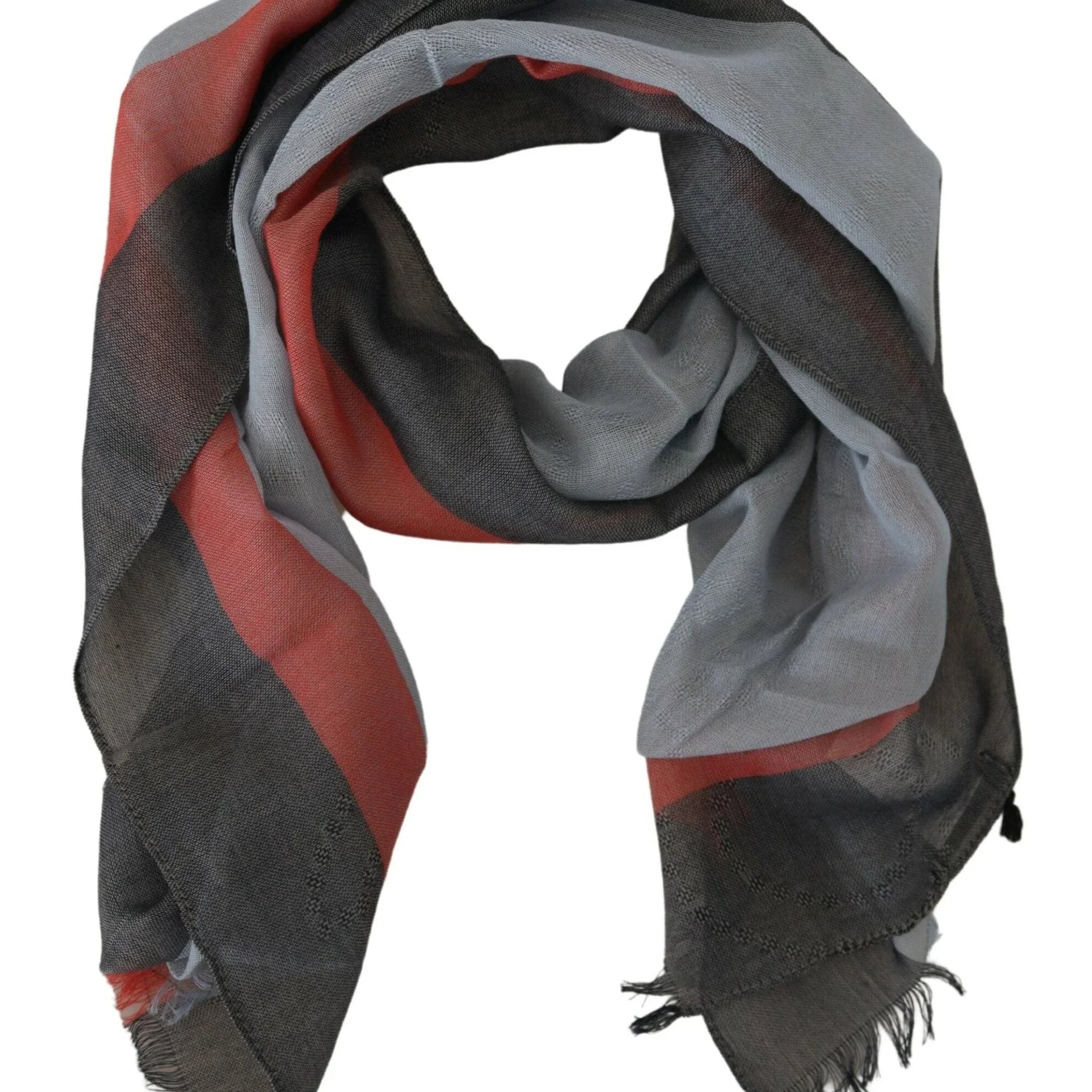 Costume National Scarves Costume National Multicolor Cotton Men's Luxury Scarf