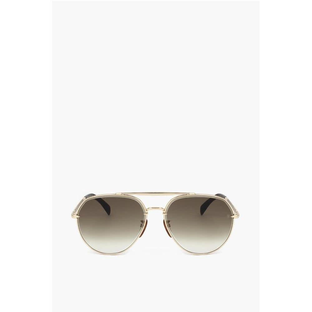 David Beckham Sunglasses David Beckham Aviator Sunglasses with Gradient Lenses
