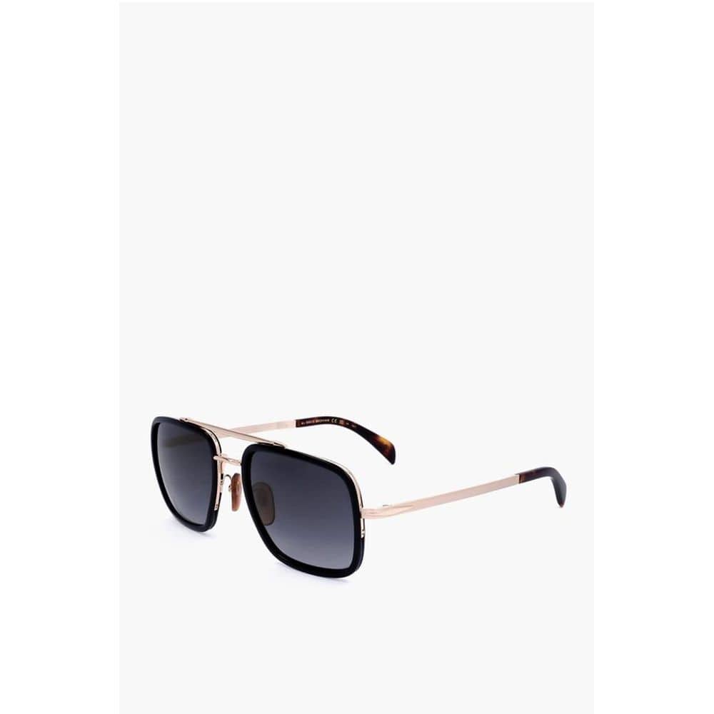 David Beckham Sunglasses David Beckham Aviator Sunglasses with Metal and Plastic Frame