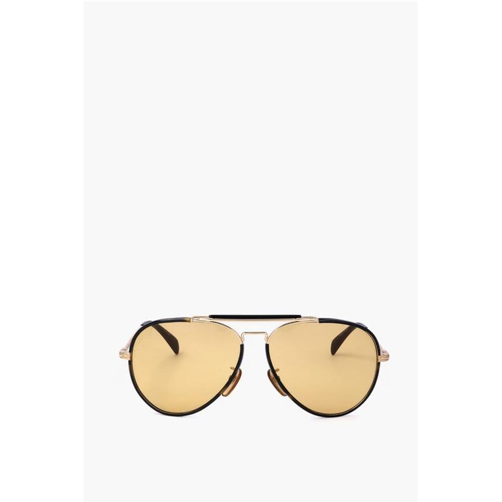 David Beckham Sunglasses David Beckham Aviator Sunglasses with Metal Frame