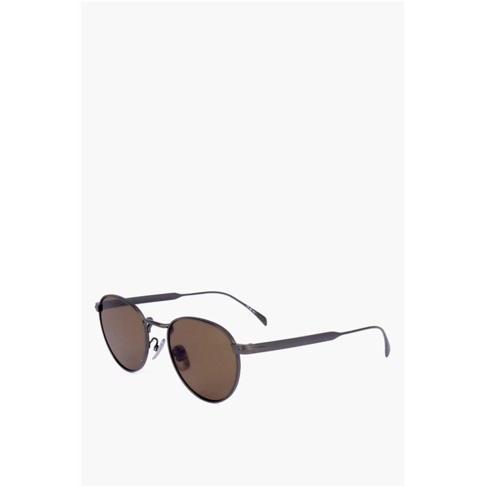 David Beckham Sunglasses David Beckham Metal-framed Sunglasses with Orange Lenses