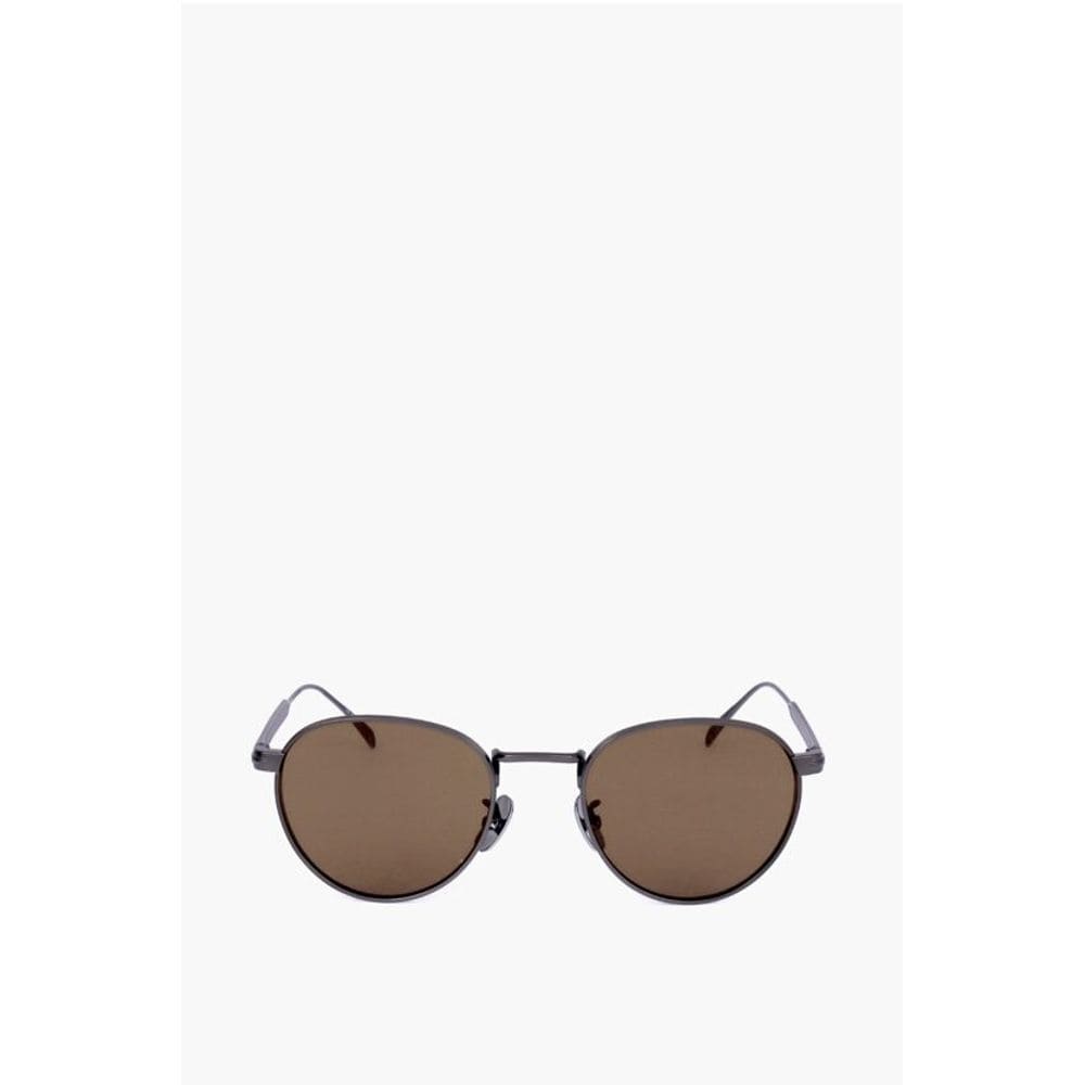 David Beckham Sunglasses David Beckham Metal-framed Sunglasses with Orange Lenses