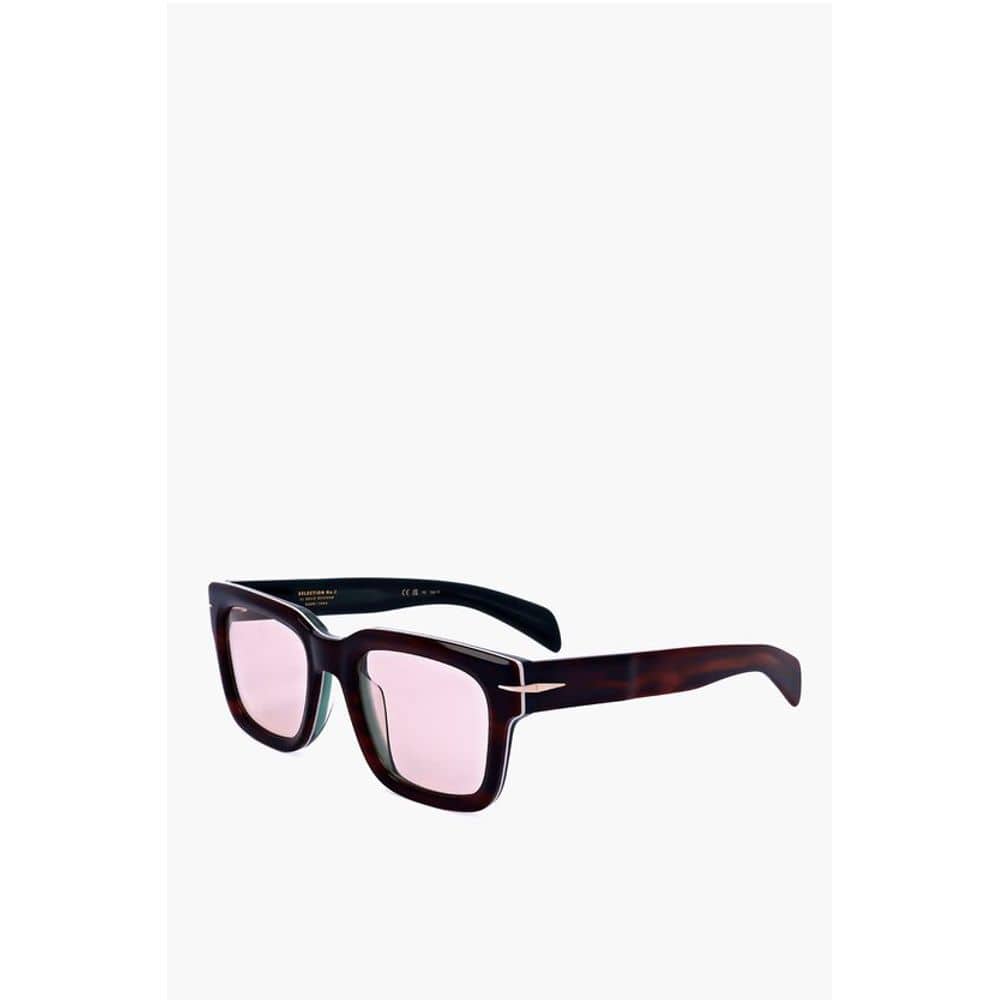 David Beckham Sunglasses David Beckham Wayfarer Sunglasses with Pinkish Lenses