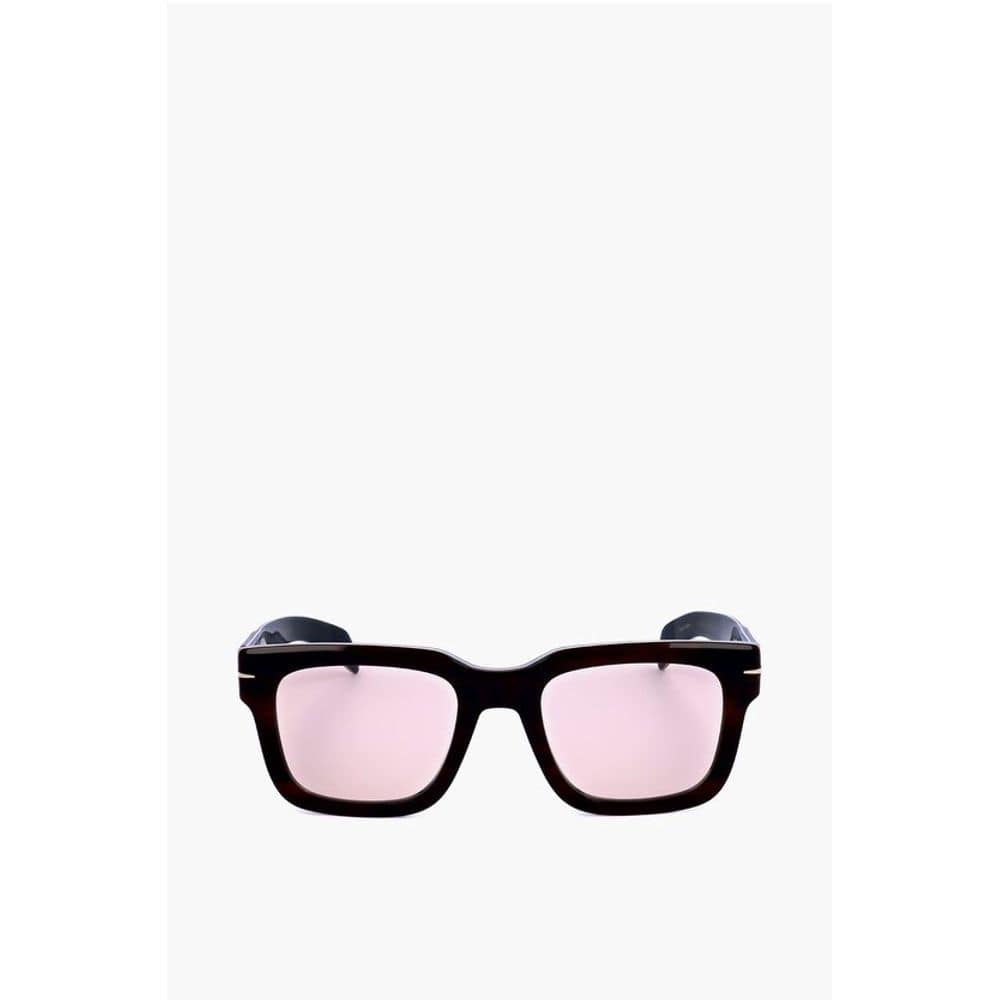 David Beckham Sunglasses David Beckham Wayfarer Sunglasses with Pinkish Lenses