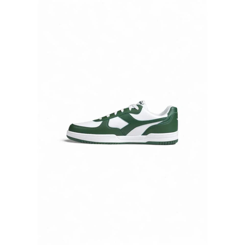 US7 Diadora Green Artificial Leather Sneaker