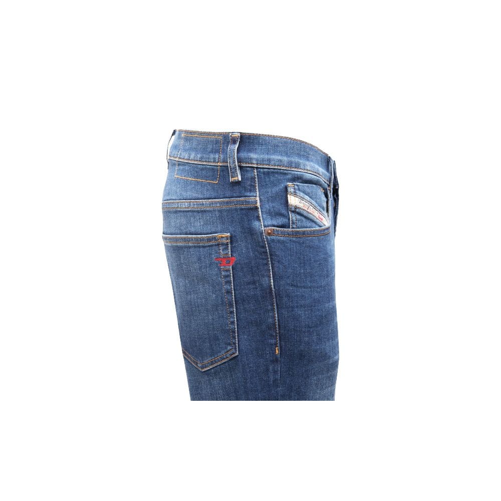 Diesel Premium Polos Diesel Blue Cotton Jeans & Pant