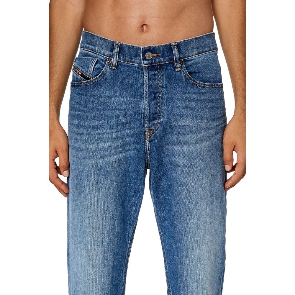 Diesel Premium Polos Diesel Blue Cotton Jeans & Pant