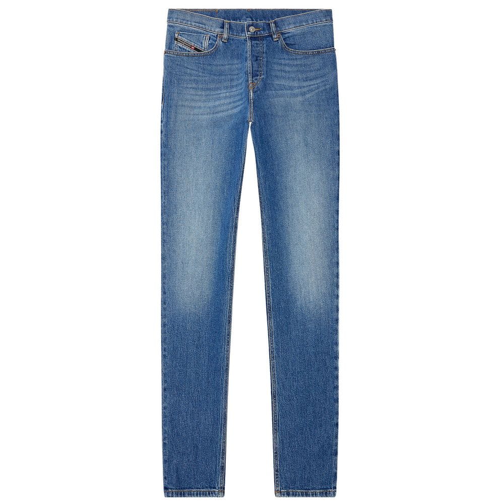Diesel Premium Polos Diesel Blue Cotton Jeans & Pant