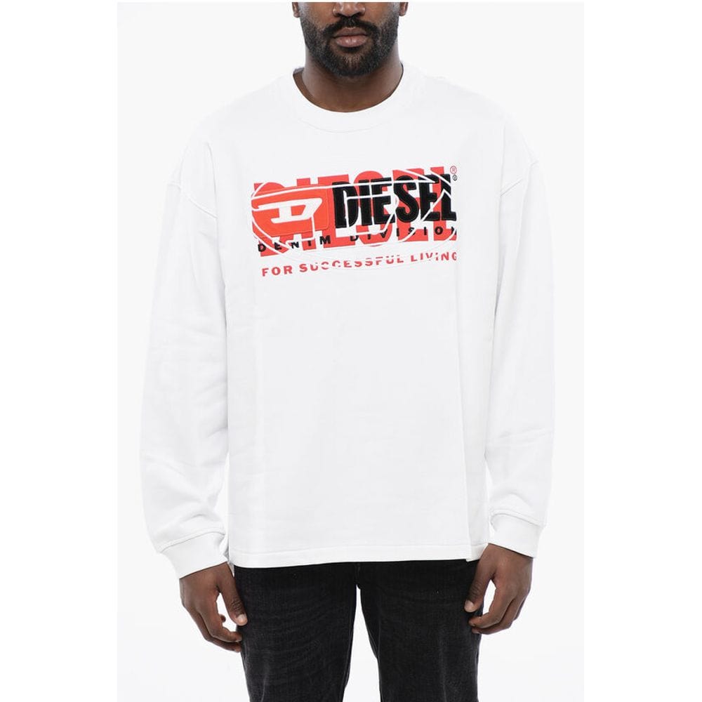 Diesel Diesel Brushed Cotton S-BAXT-N1 Crew-neck Sweatshirt